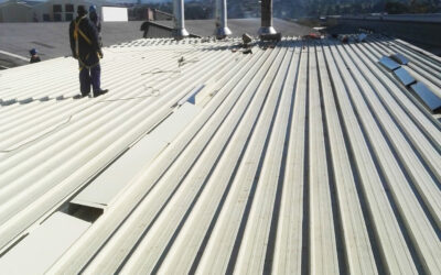S & T Projects - Project Gallery 4 Re-roofing of the boiler house at Belgotex Carpets- Pietermaritzburg